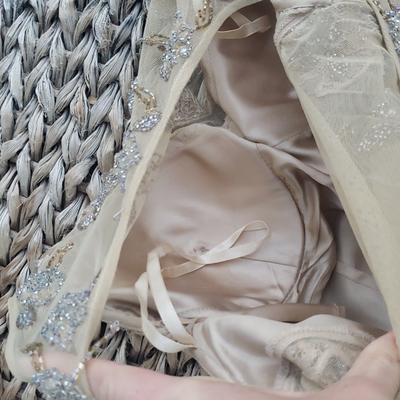 Sue Wong gown dress size 6 fits 4 to 6 - Picture 10 of 11